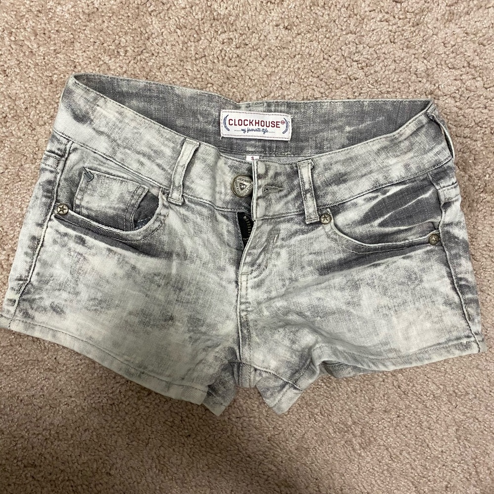 Clock house jean shorts 80%new